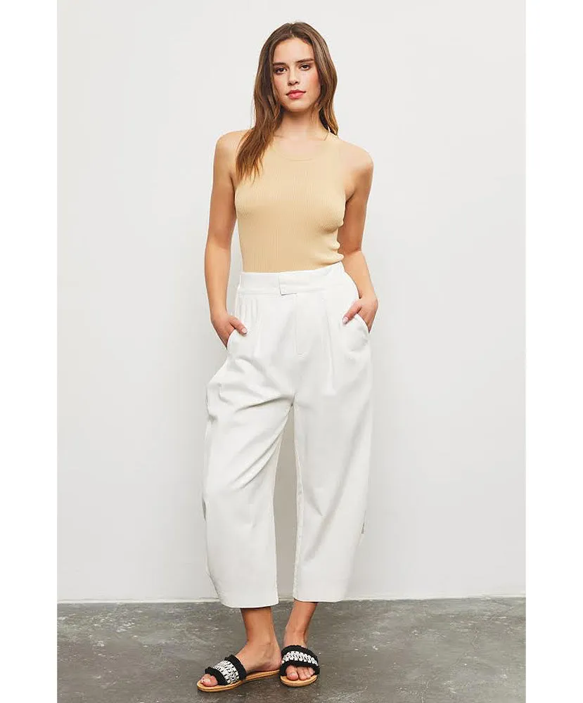 Bre Basic Ribbed Knit Tank
