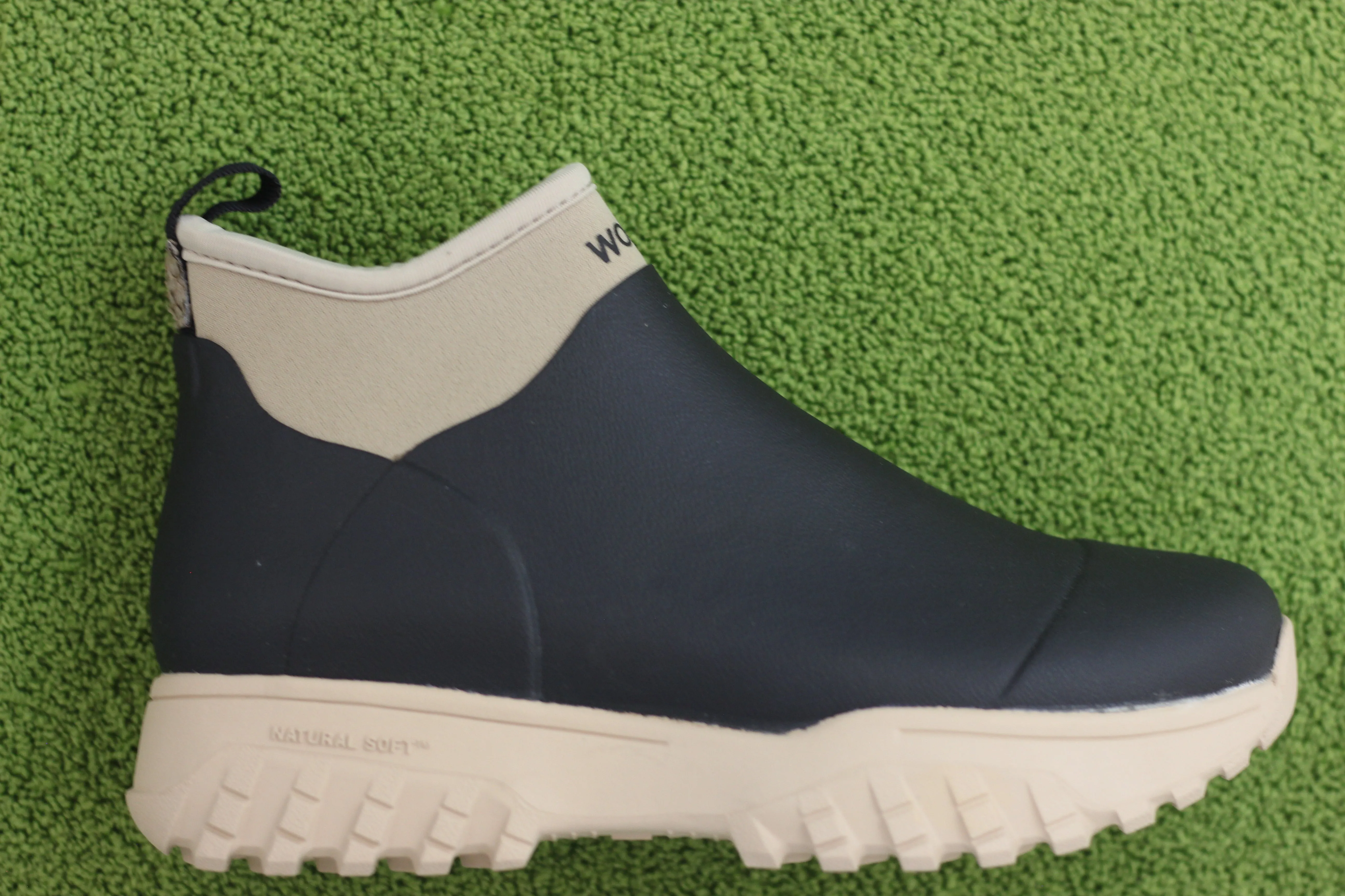 Womens Irene Rain Boot - Black Coffee/Creme